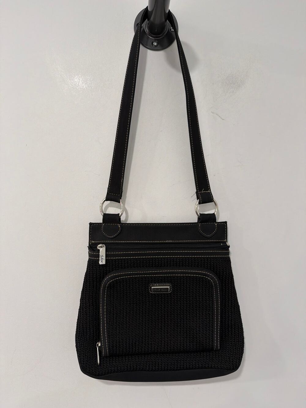 The Sak Knit Shoulder Bag Black